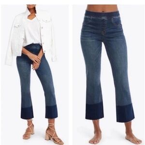 SPANX Dark Blue Flare Jeans